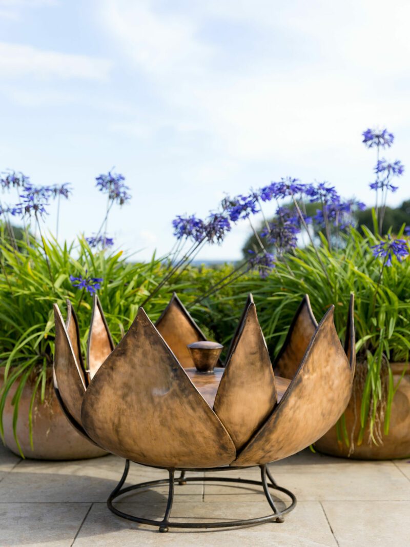 The Lotus | Cinder Designs | Handmade Luxury Fire Pits